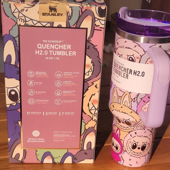 Stanley Quencher H2.0 Tumbler - Lavender and Multicolor - Picture 3 of 3